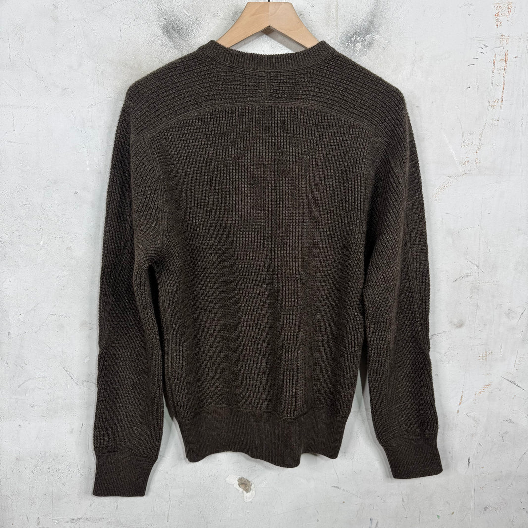 RRL Brown Heavy Knit Sweater