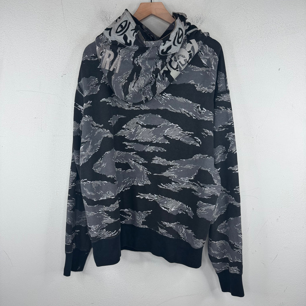 Bape Tiger Camo Tiger Full-Zip Hoodie