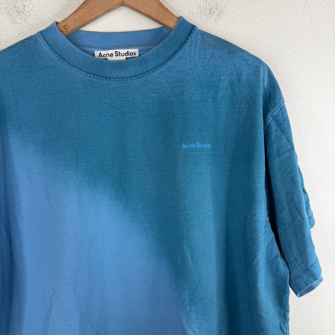 Acne Studios Blue Gradient T-Shirt