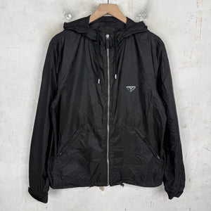 Prada Plaque Billed Windbreaker