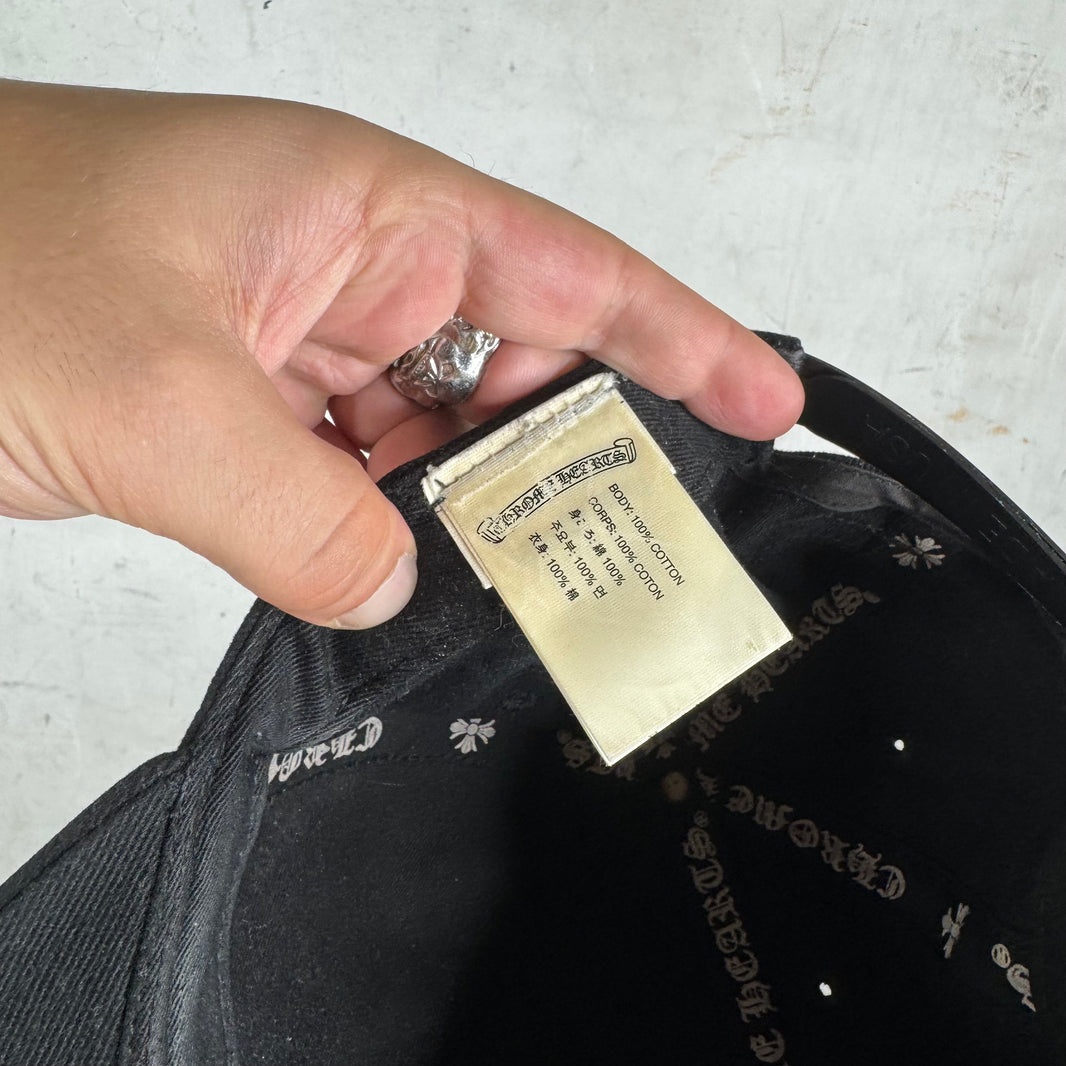 Chrome Hearts Vertical Embroidered Logo Hat