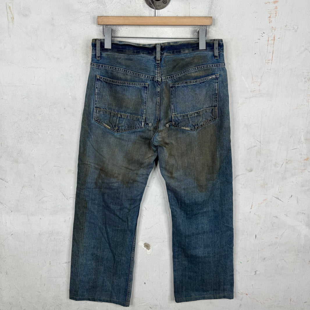 Rick Owens Slab Muddy Jeans