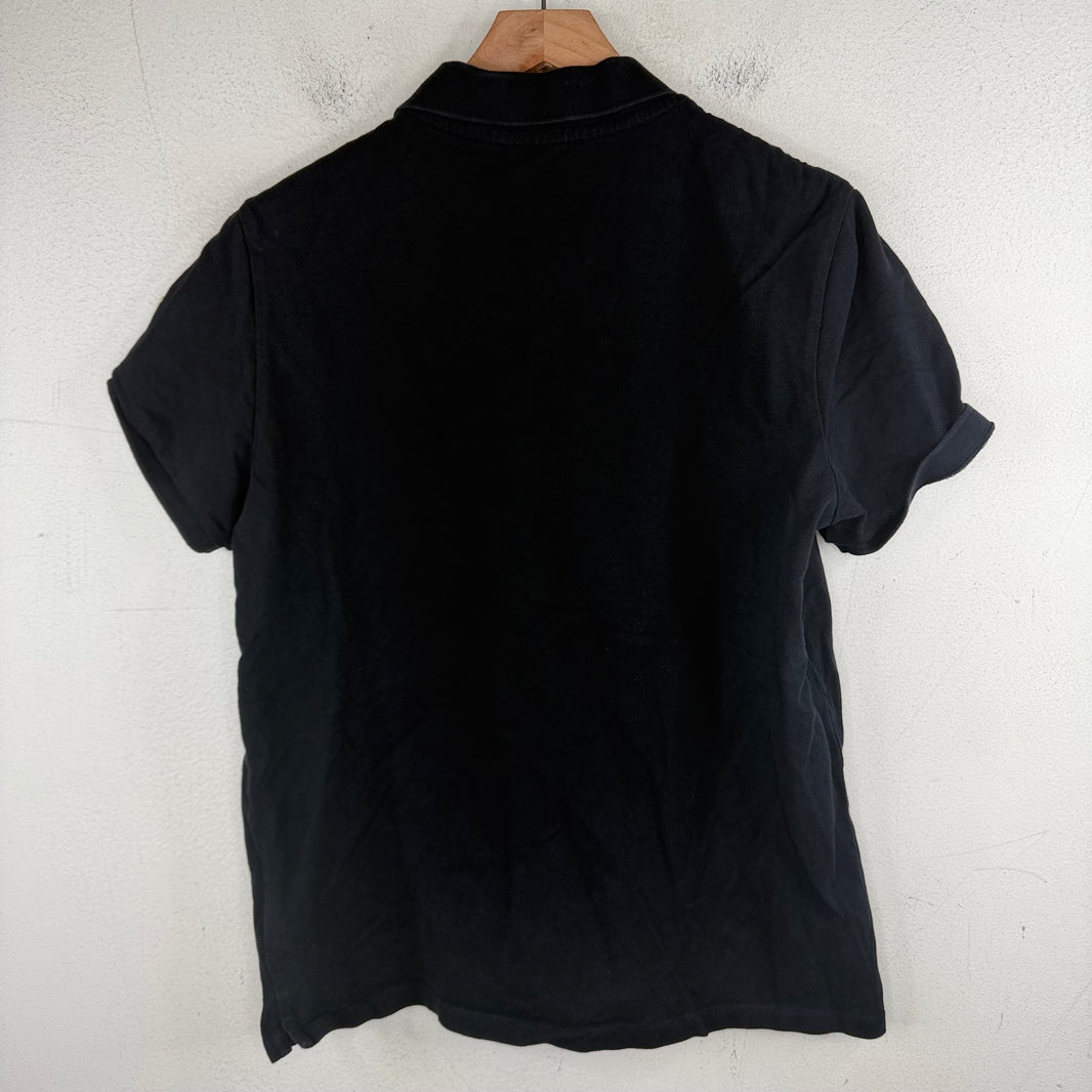 Moncler Black Logo Polo Shirt