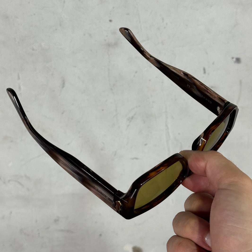Gucci GG0669S Marbled Sunglasses
