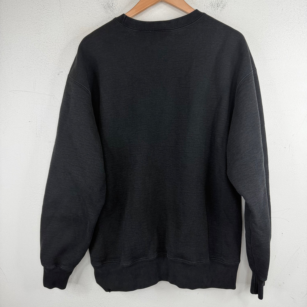 Supreme Black/Red Box Logo Crewneck