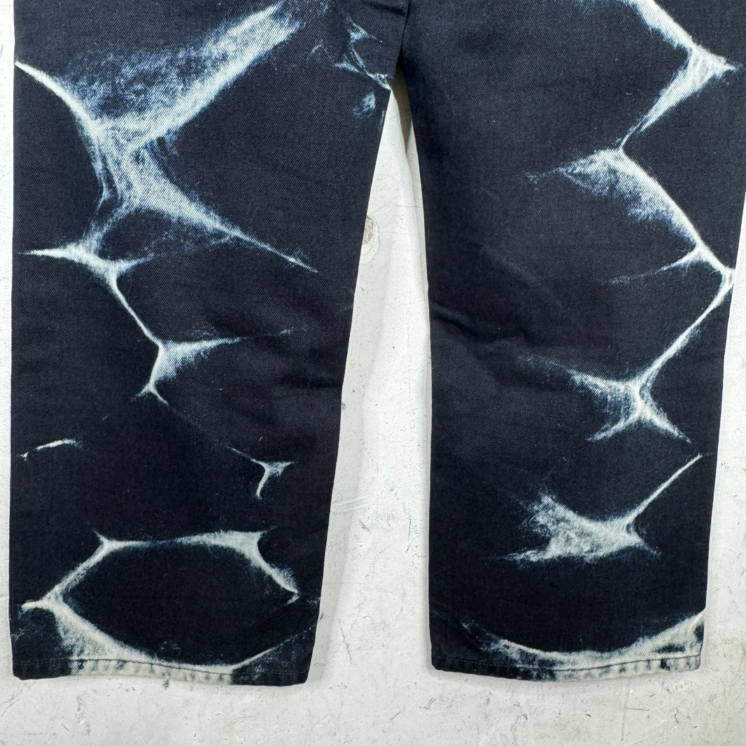 Dries Van Noten Dyed Indigo Loose Jeans