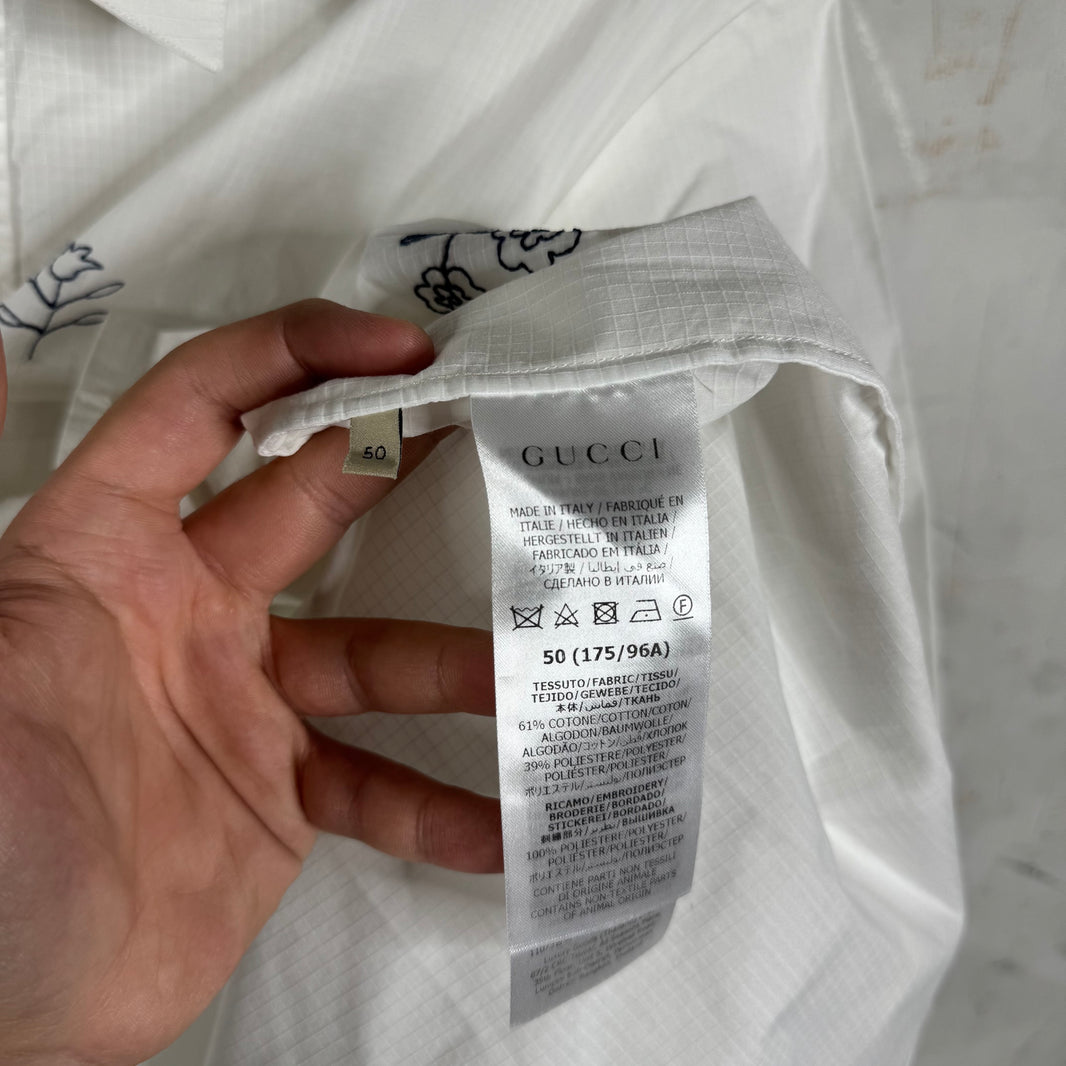 Gucci Ripstop Animal Stitched Shirt