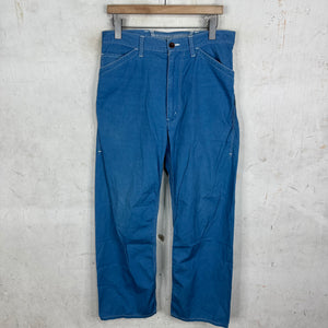 Junya Watanabe Two Tone Blue Work Pants