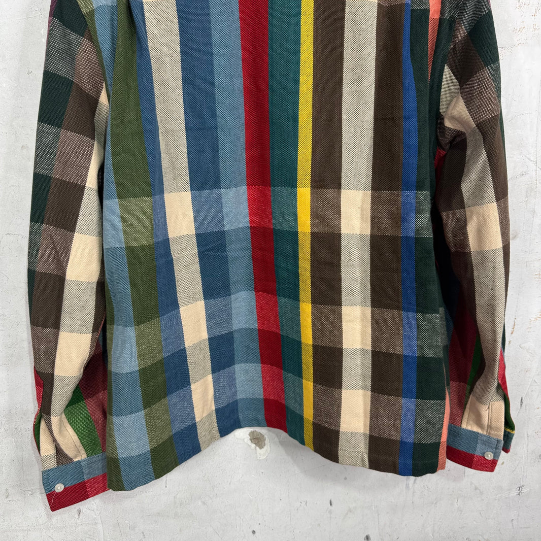 Bode Rainbow Plaid Flannel
