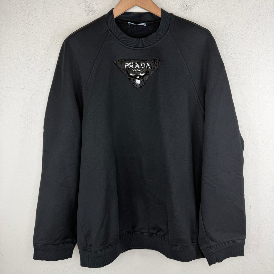 Prada Floral Triangle Crewneck