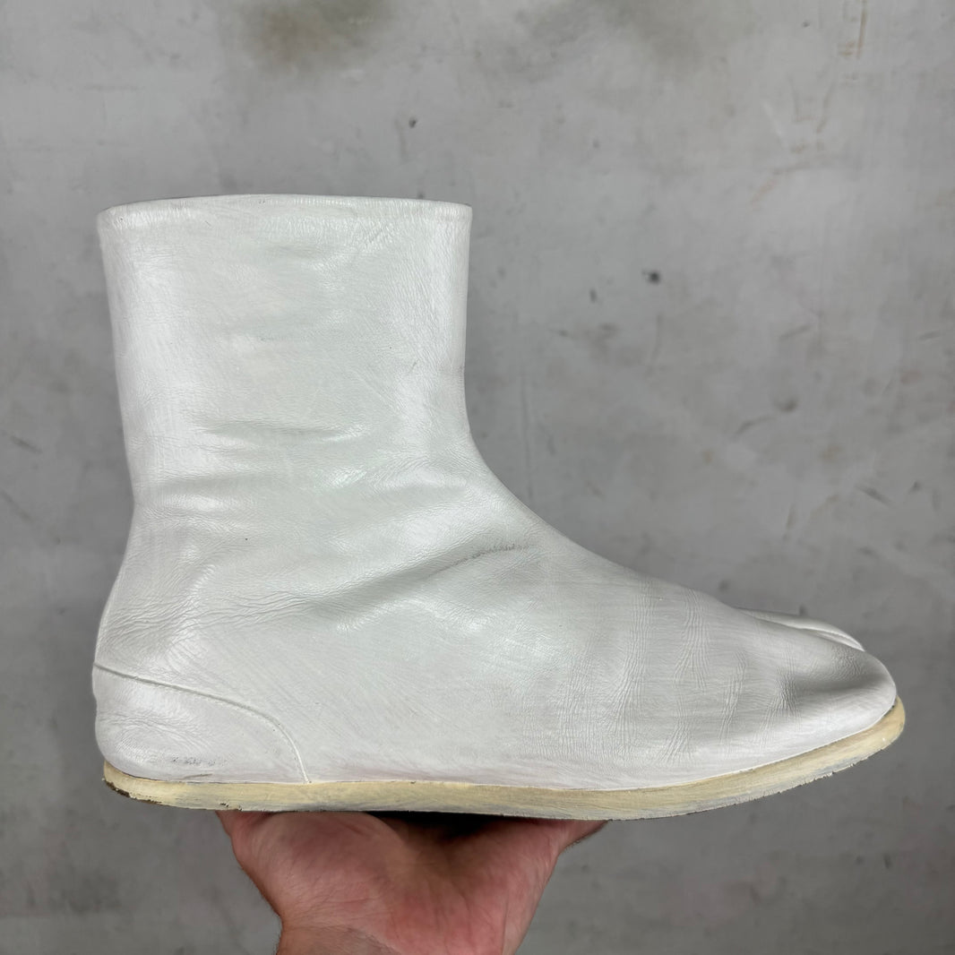 Margiela Painted Tabi Flat Boots