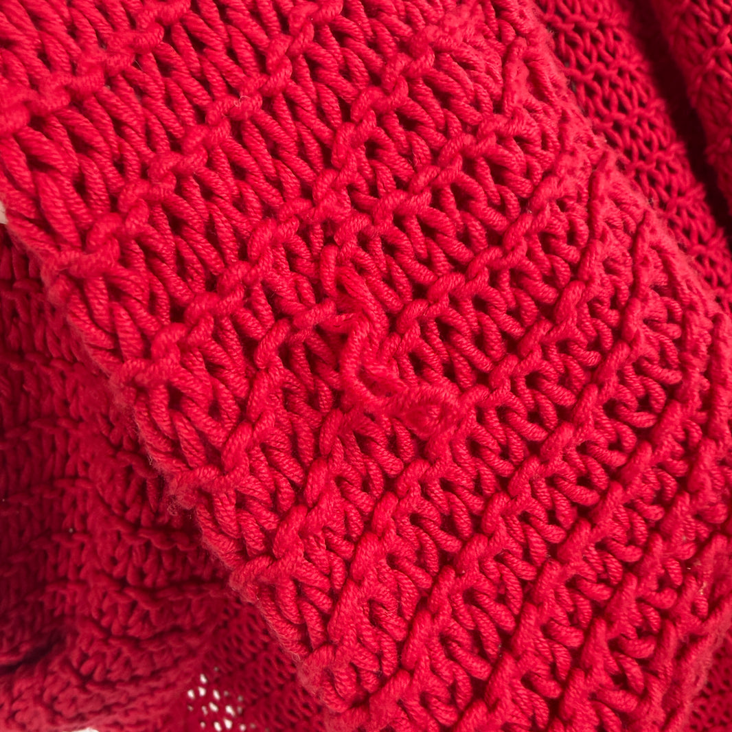 Engineered Garments Red Knit Sweater