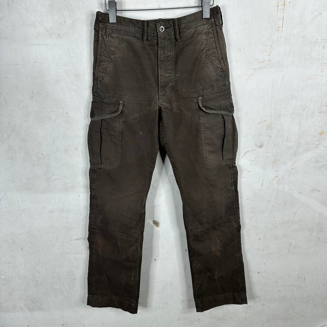 RRL Tapered Canvas Cargo Pants