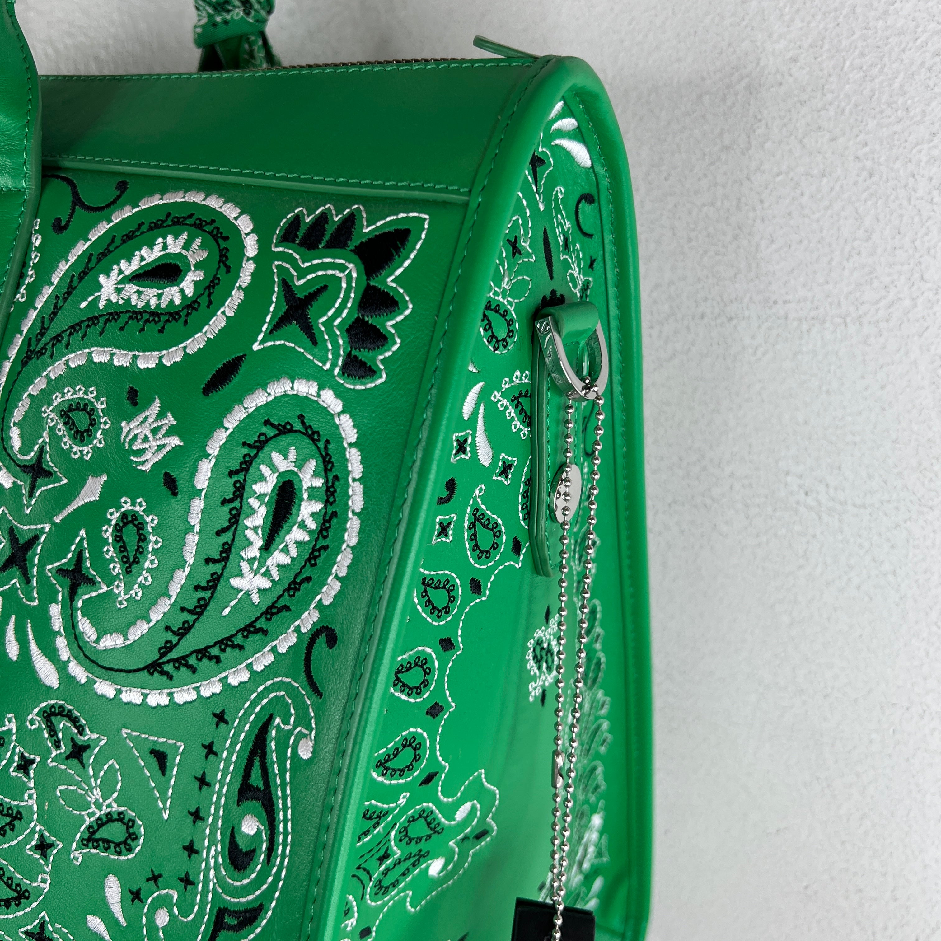 Amiri Green Paisley Weekender Bag – www.Lukes.store