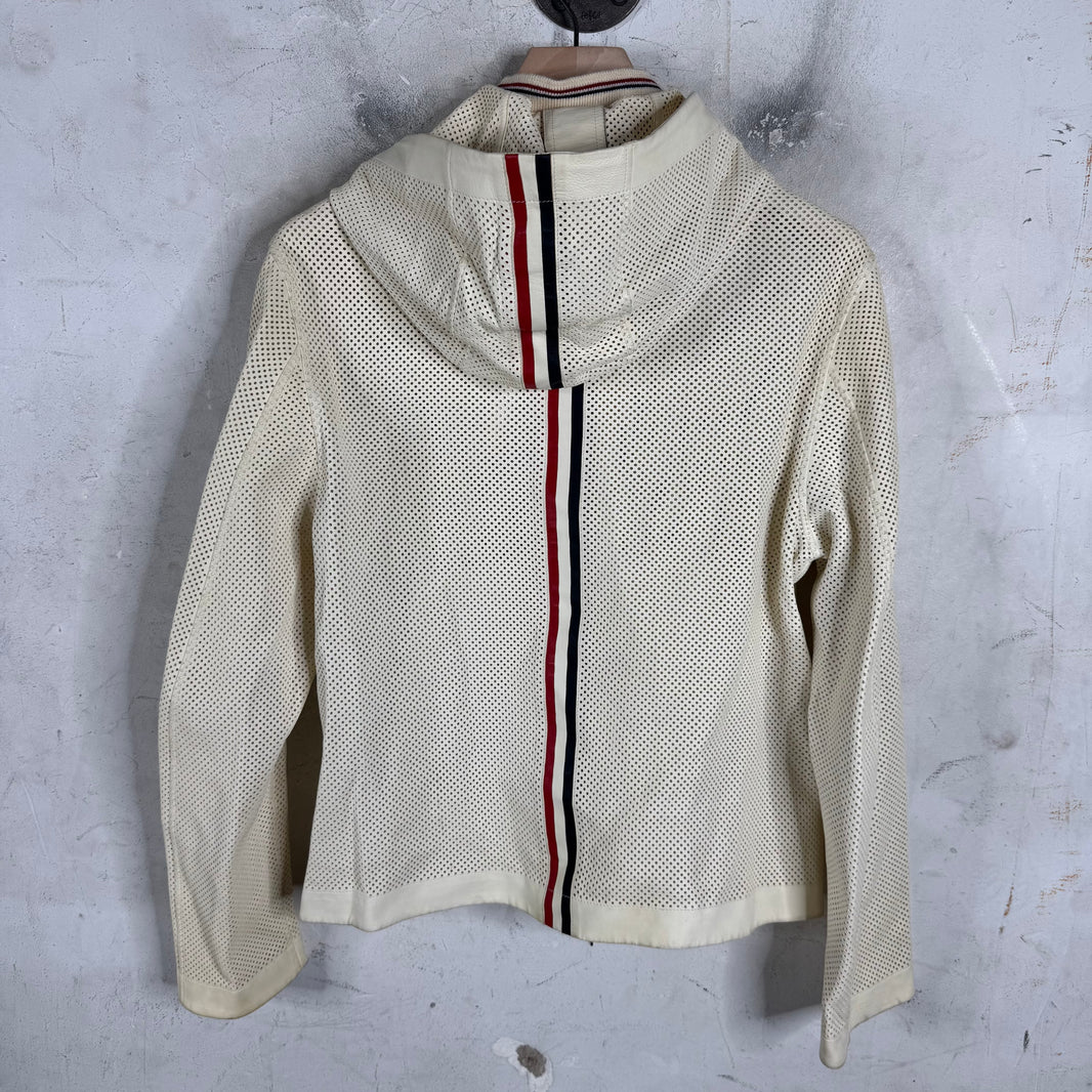 Thom Browne Perforated Leather Jacket