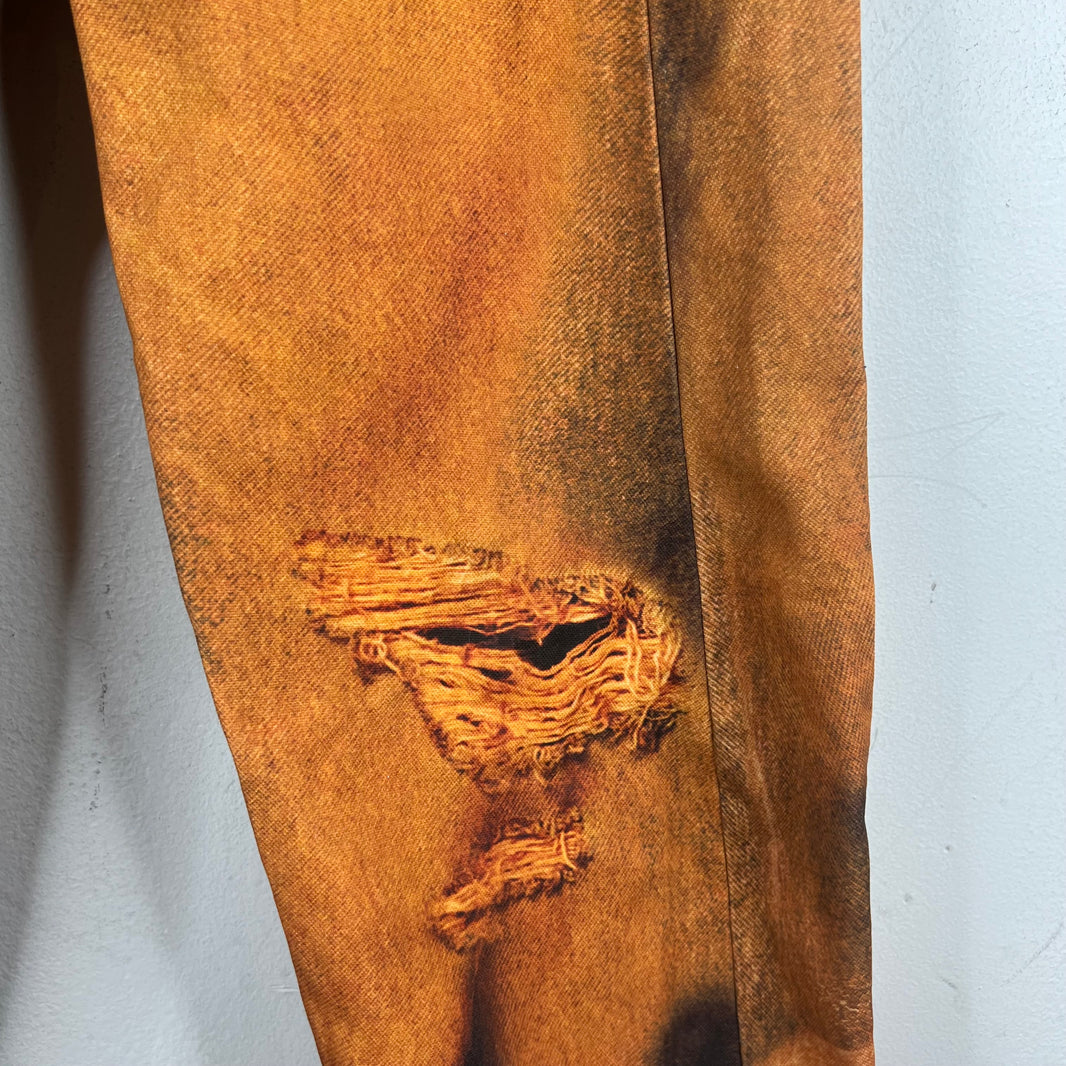 Acne Studios Belted Trompe Jeans
