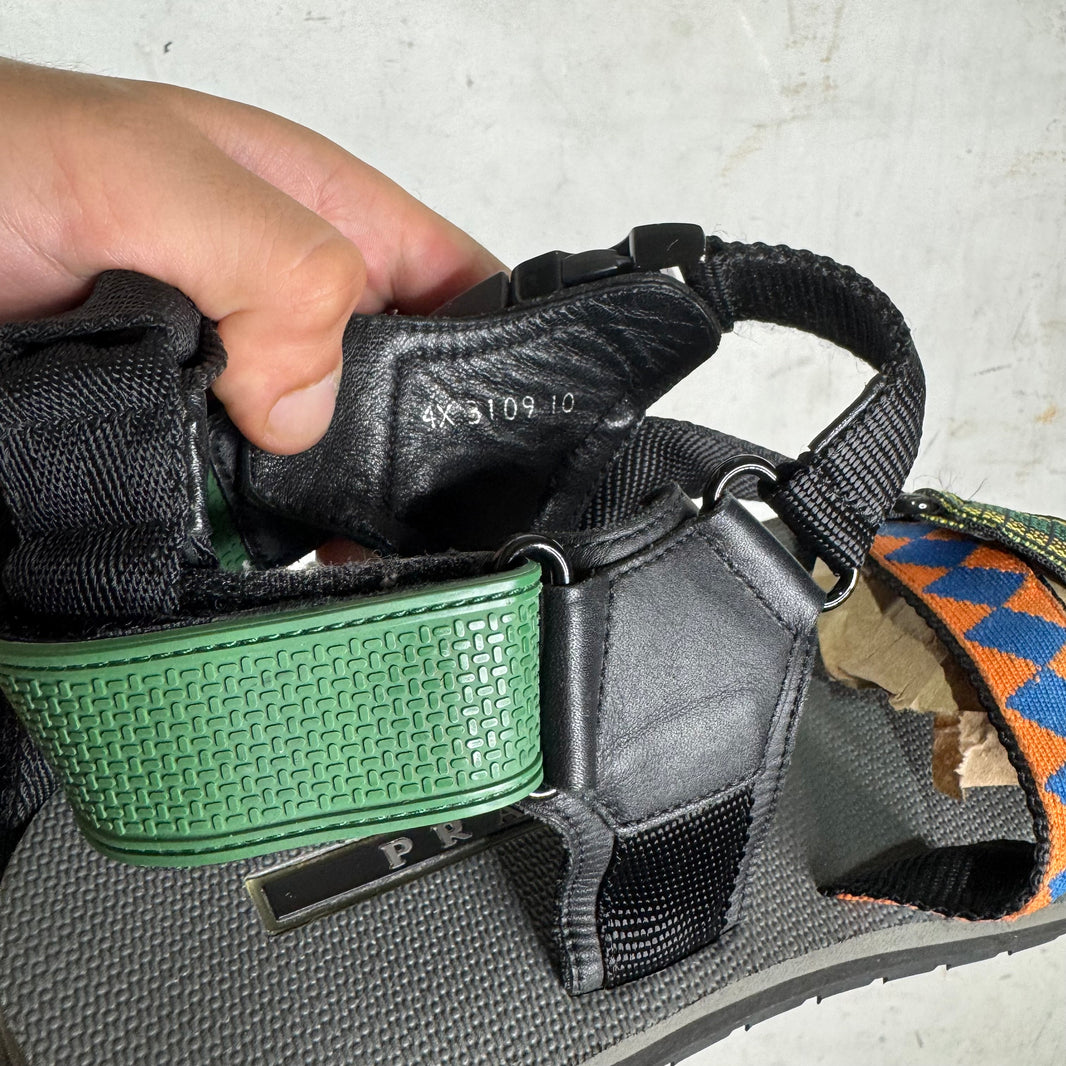 Prada Multi Strapped Sandals