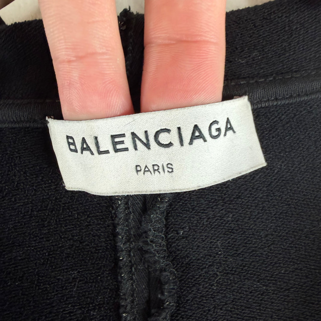 Balenciaga Copyright Logo Zip-Up Hoodie