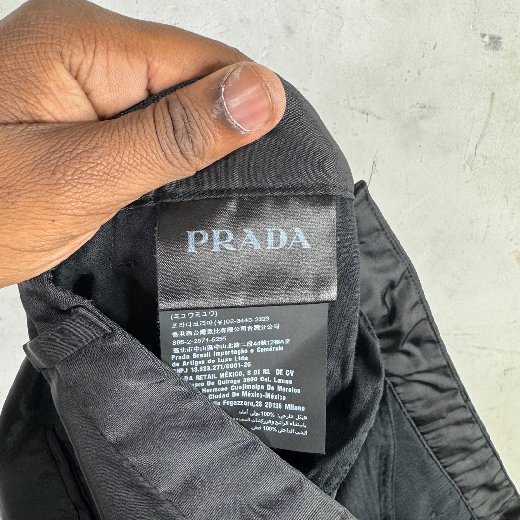 Prada Nylon Adjustable Track Pants