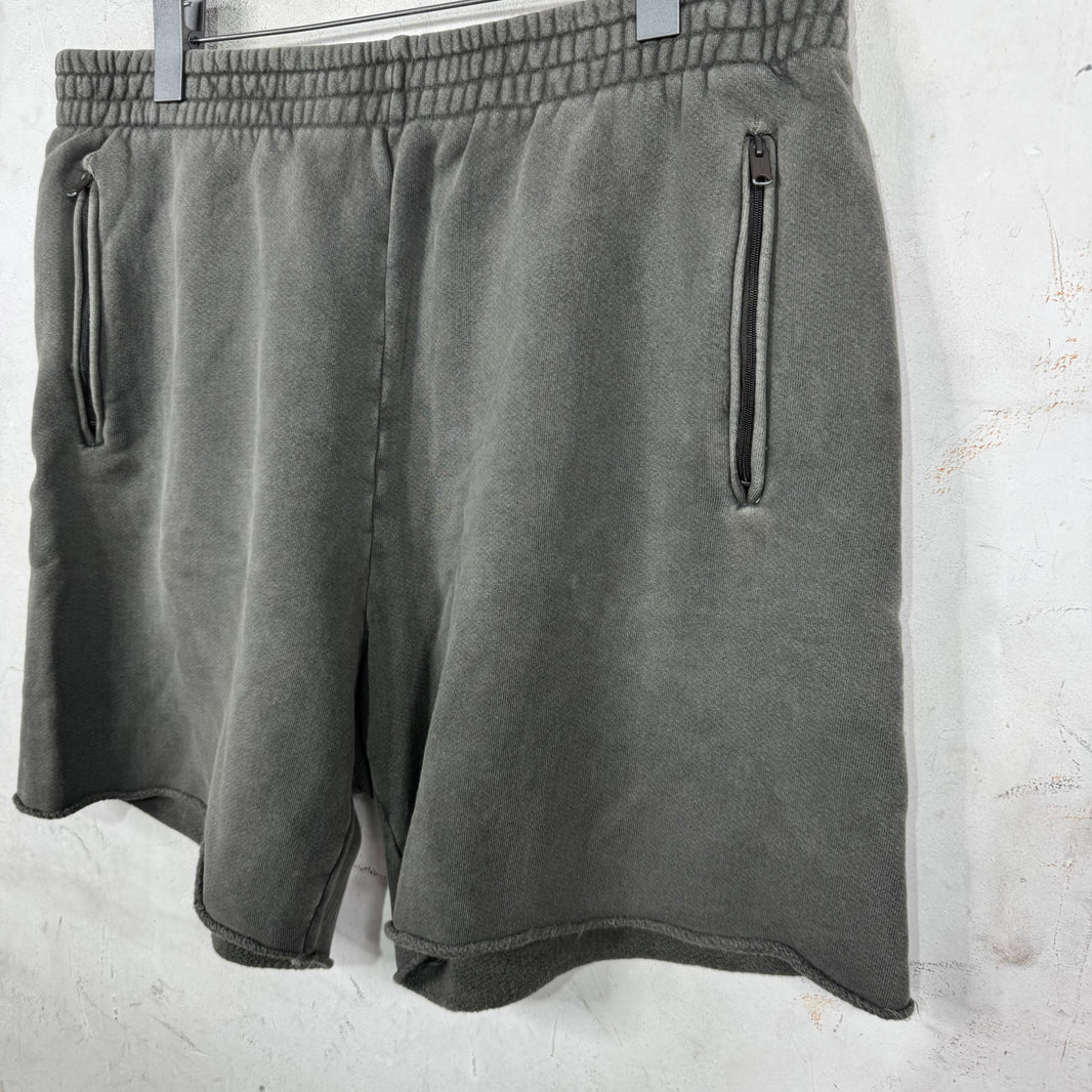 Yeezy Season 6 Faded Sweatshorts