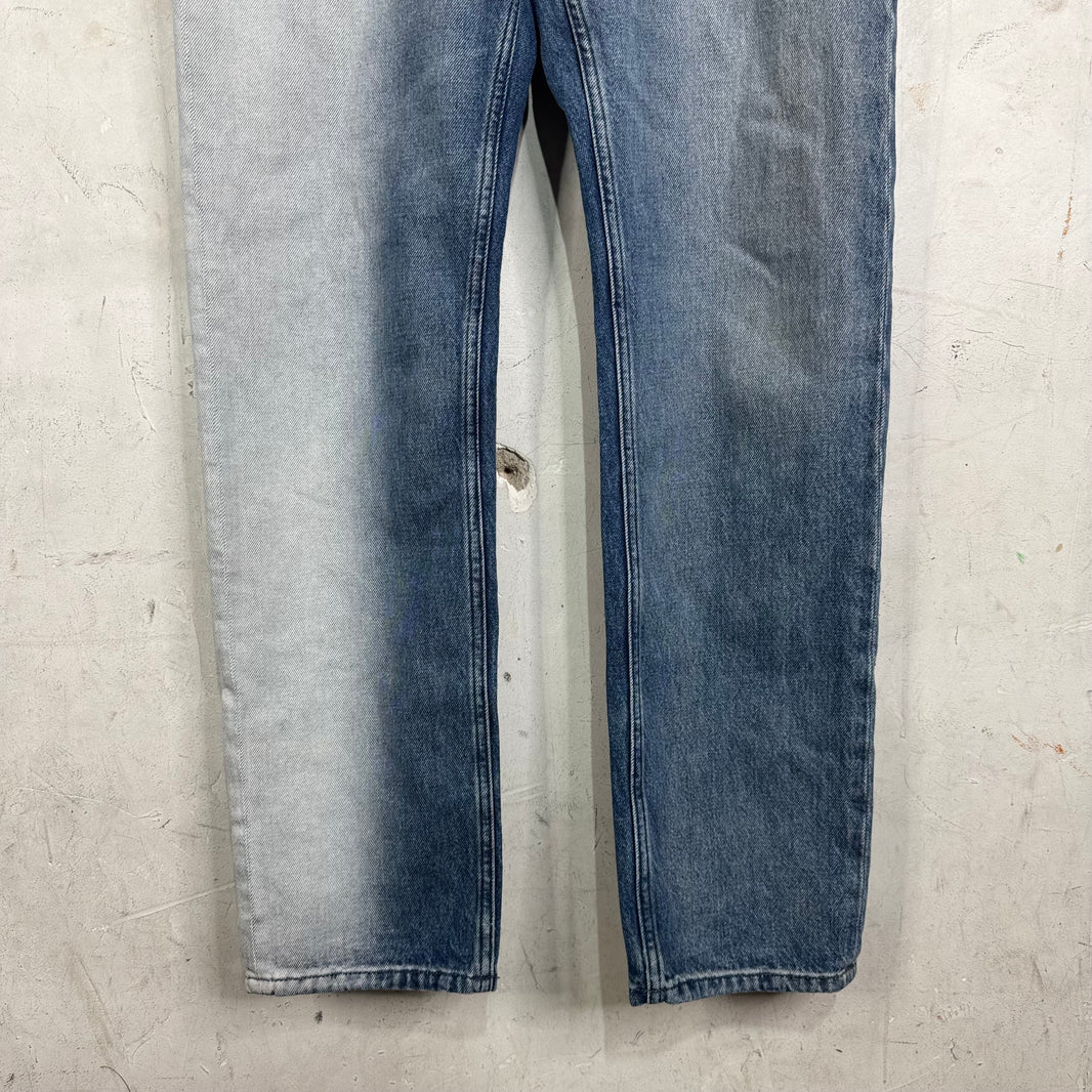Loewe Bleach Wash Straight Legged Jeans
