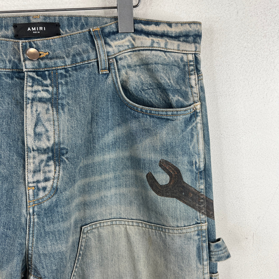 Amiri Rhee Studio Carpenter Denim Jeans