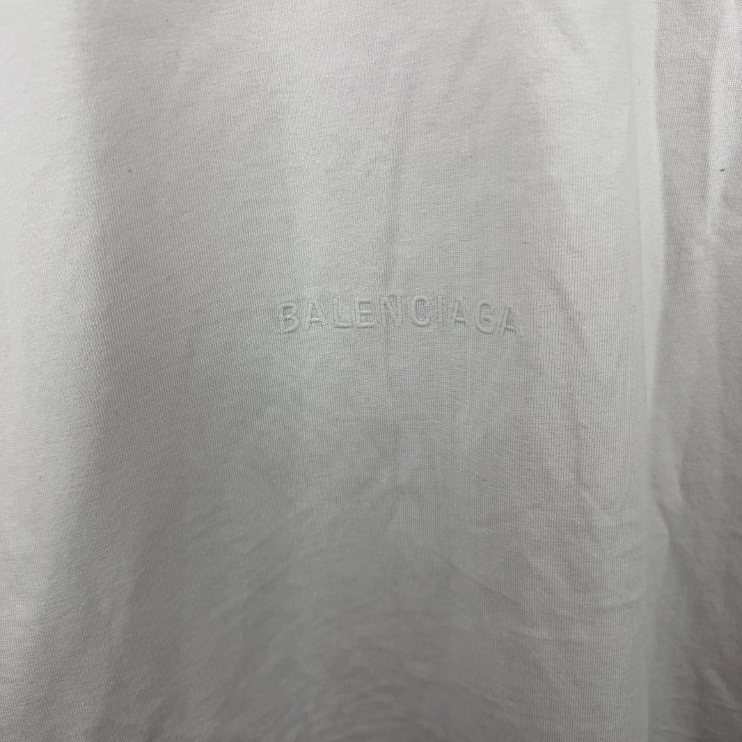 Balenciaga Distressed Paris Statue Of Liberty T-Shirt