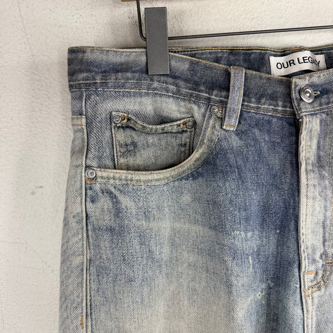 Our Legacy Third Cut Trompe Jeans