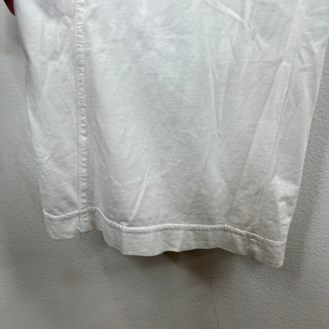 DRKSHDW White Thin Cotton Pusher Pants