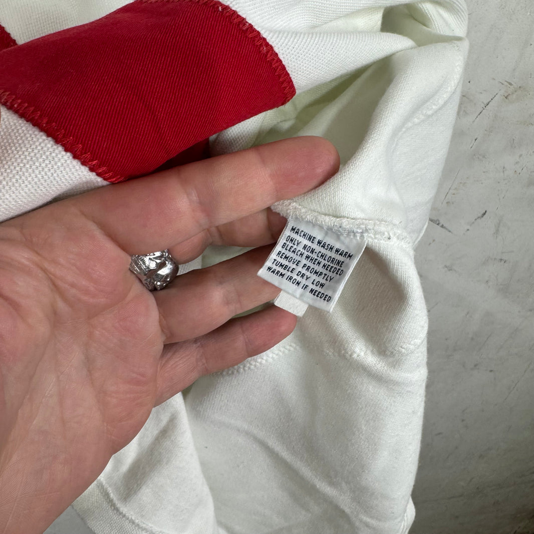 Ralph Lauren White Flag Patched 5 Polo