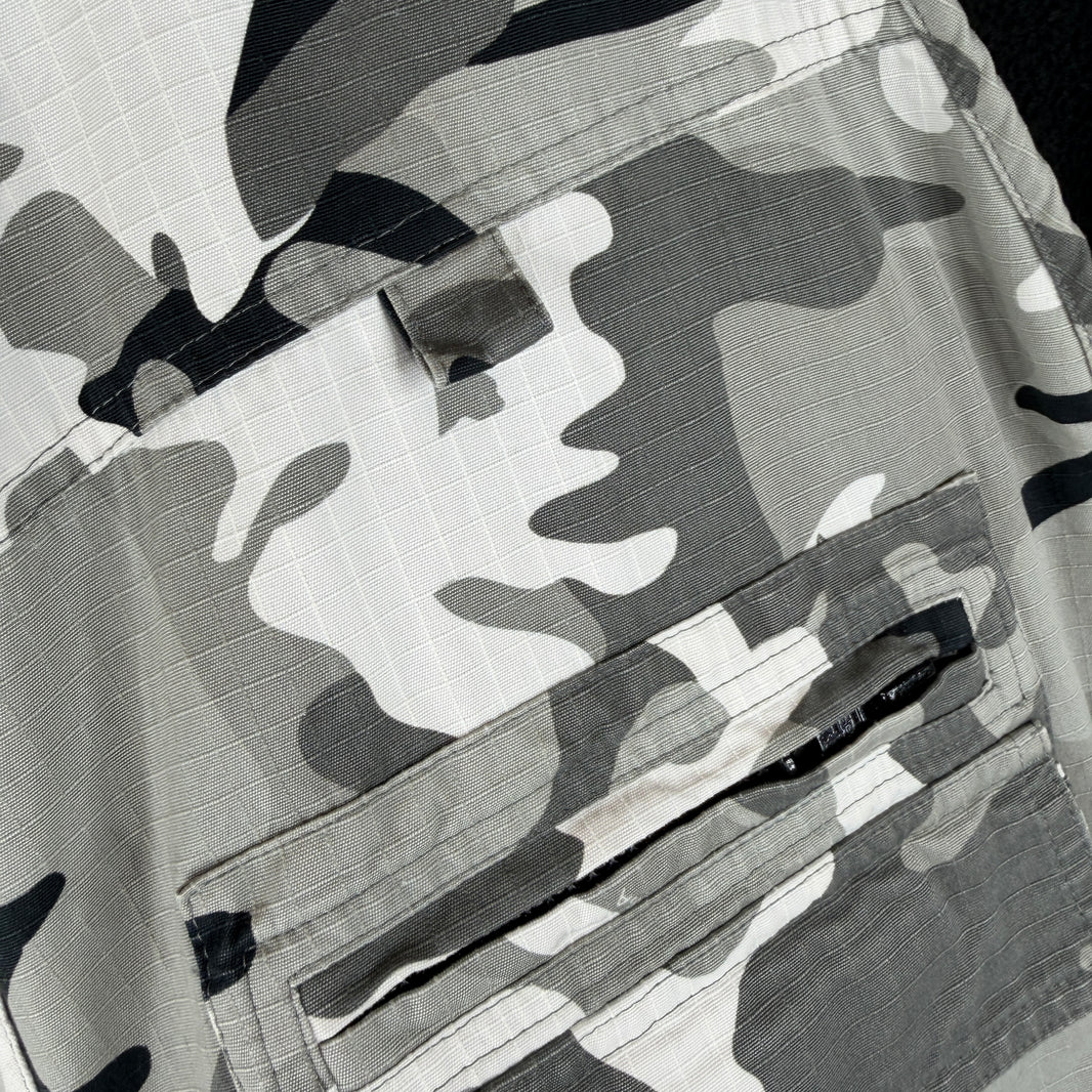 Balenciaga Snow Camo Cargo Vest