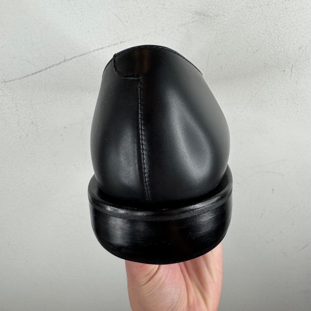 Hender Scheme Black Square Toe Derbies