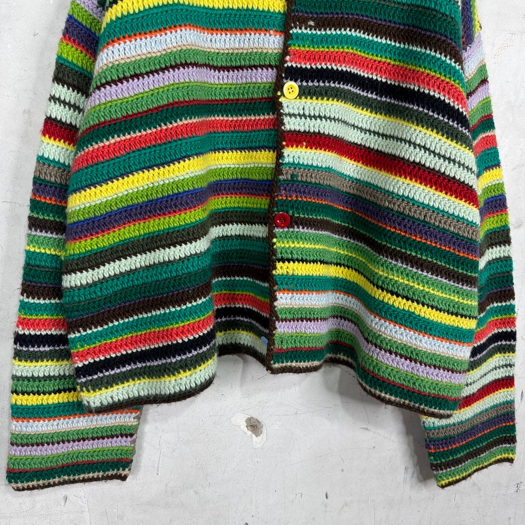 CPFM Crochet Knit Cardigan Sweater