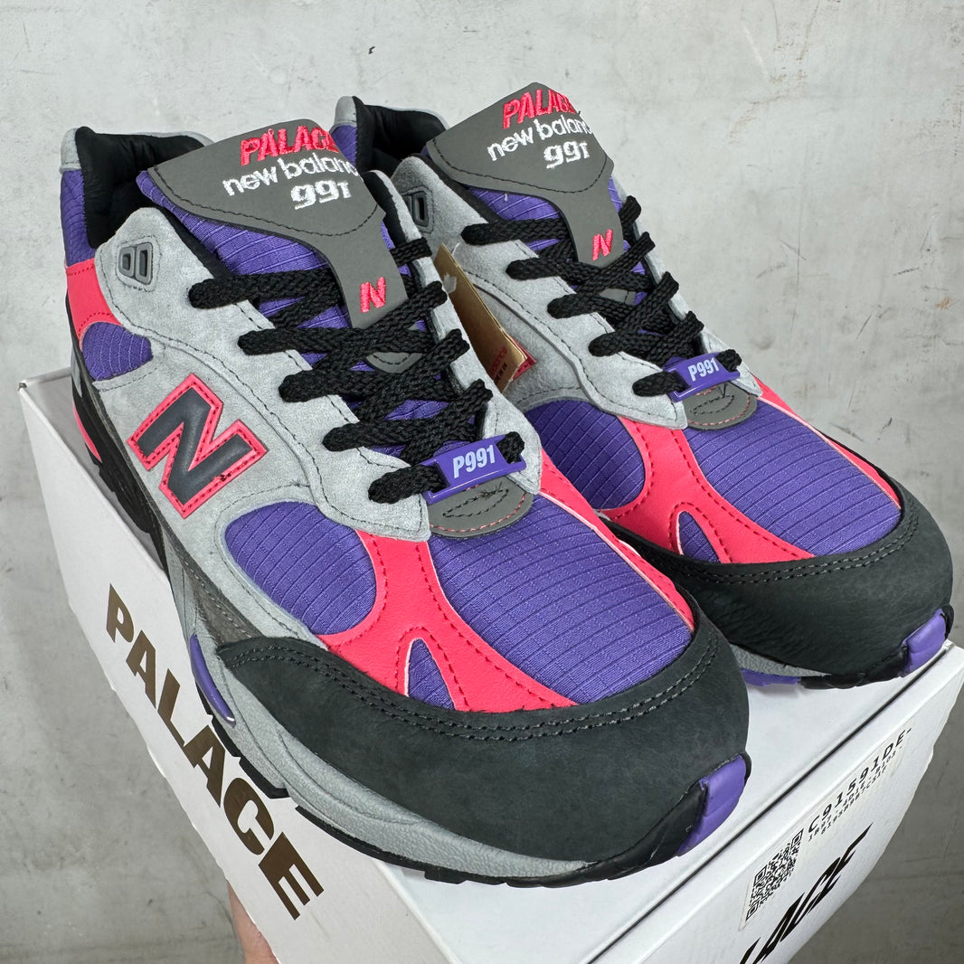 Palace x New Balance 991 Shoes