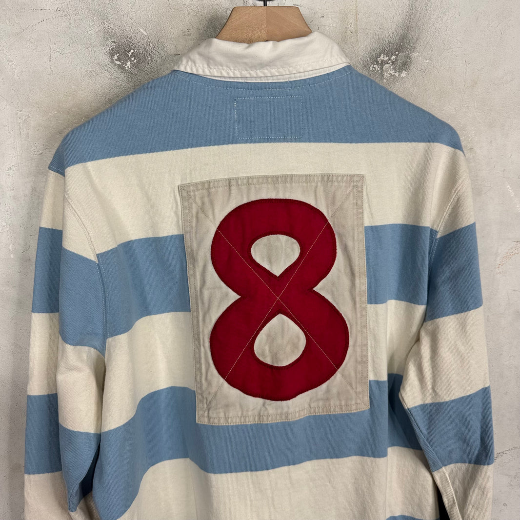 Ralph Lauren Rugby Blue/White RLFC Crest Rugby