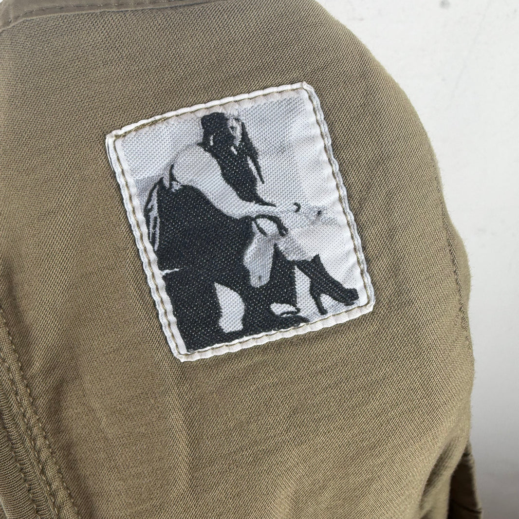 DRKSHDW Pale Green Geth Bela Sweatpants