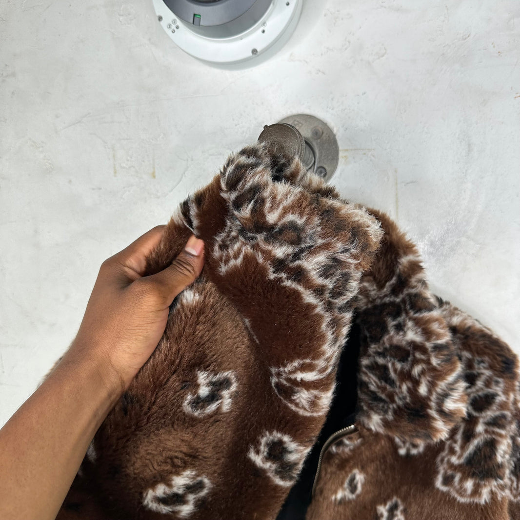 Supreme Faux Mink Bandana Jacket