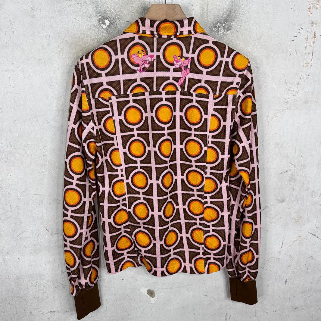 CDG Homme Pink Panther Mesh Track Jacket