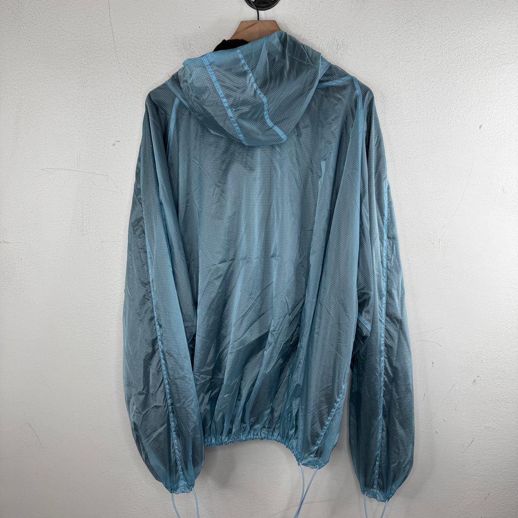 424 Blue Ripstop Hooded Jacket