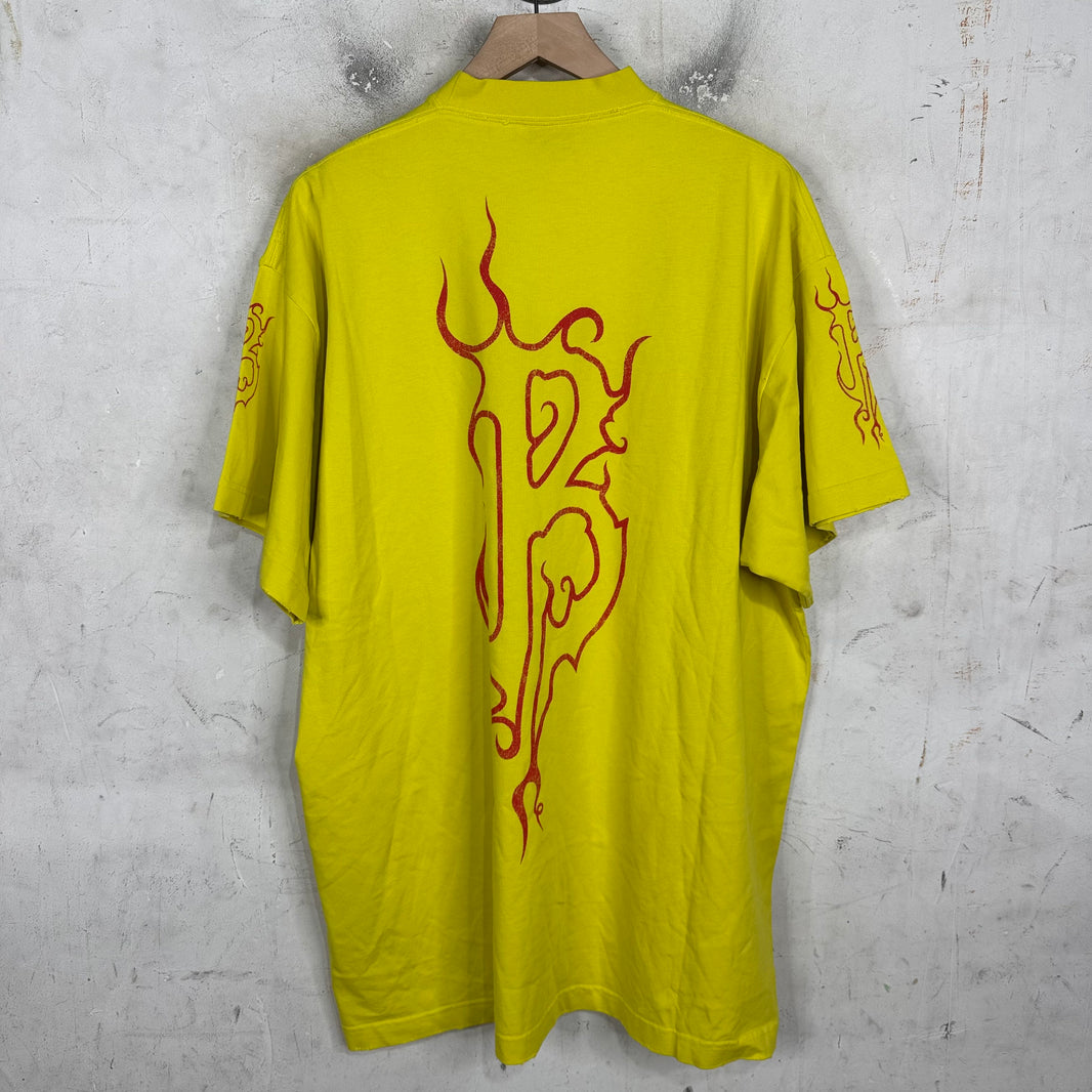 Balenciaga Yellow Darkwave T-Shirt