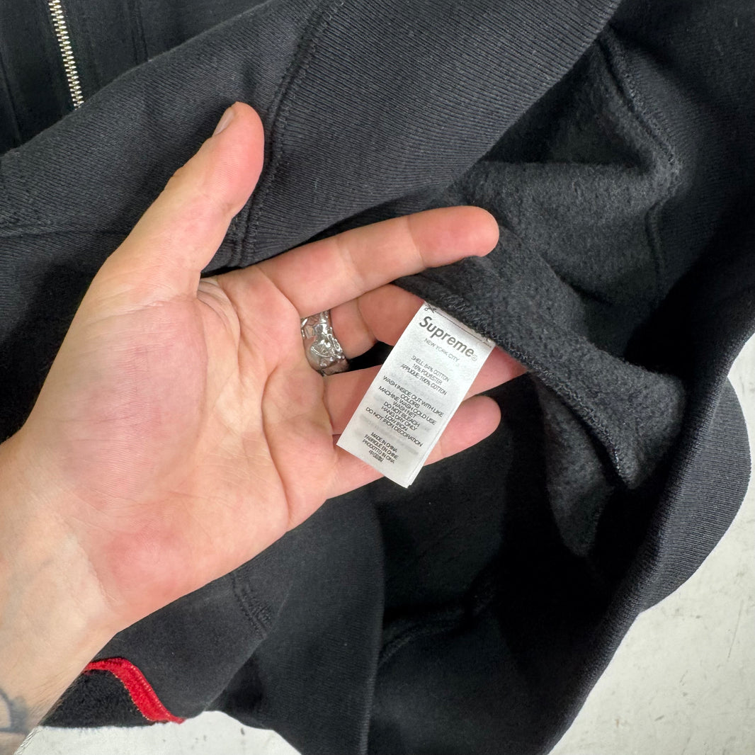 Supreme x Martine Rose Black Towel Zip Hoodie