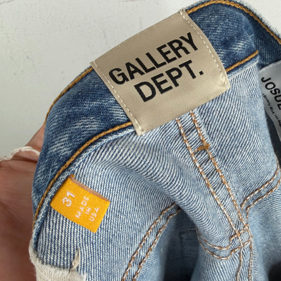 Gallery Dept Straight Leg Side Zipper Denim Jeans