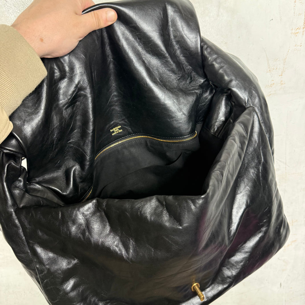 Balenciaga Leather Large Monaco Bag