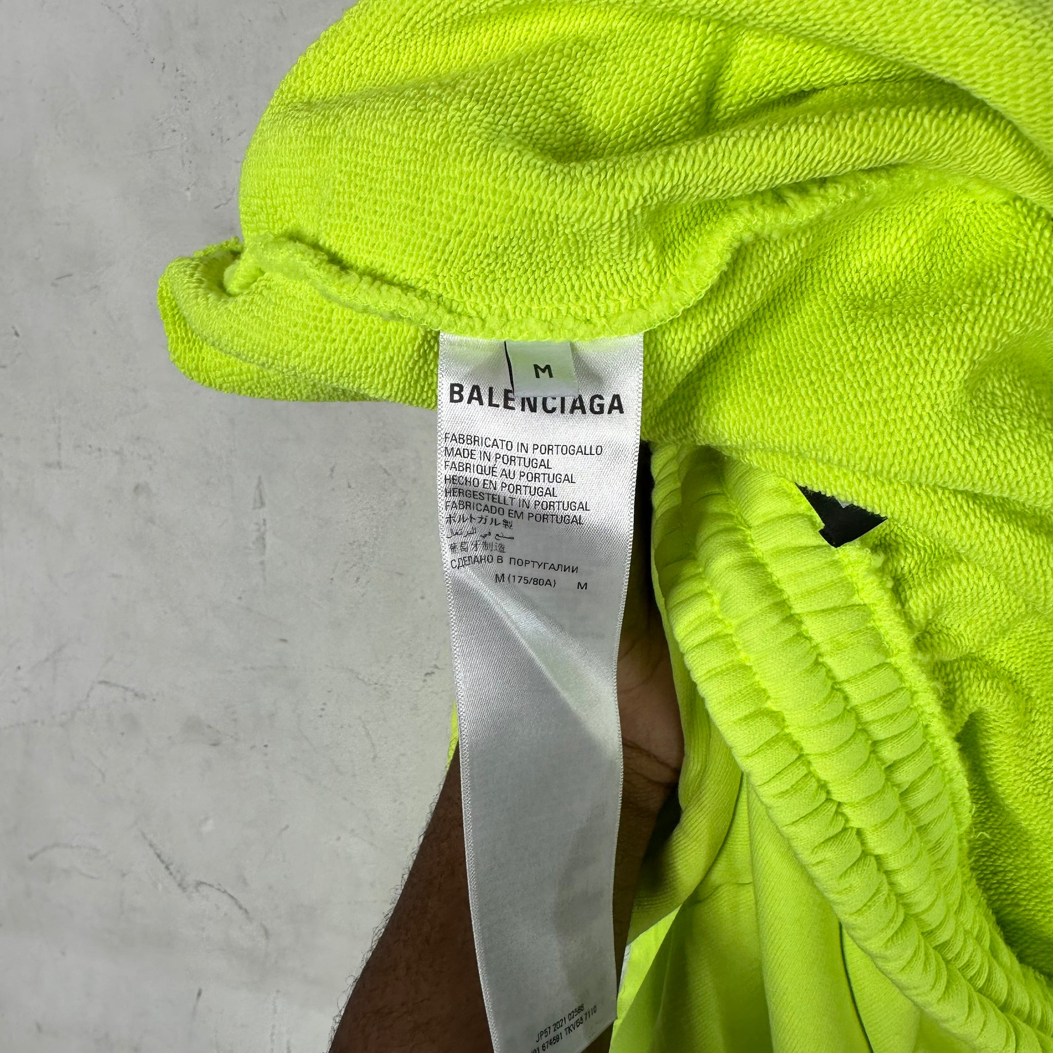 Balenciaga Neon BB Corp Shorts