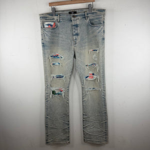 Amiri Aloha Thrasher Straight Leg Jeans