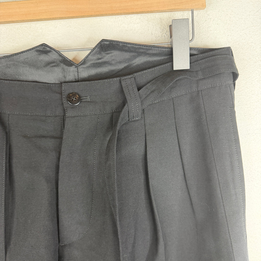 Visvim Black Belted Trouser Pants