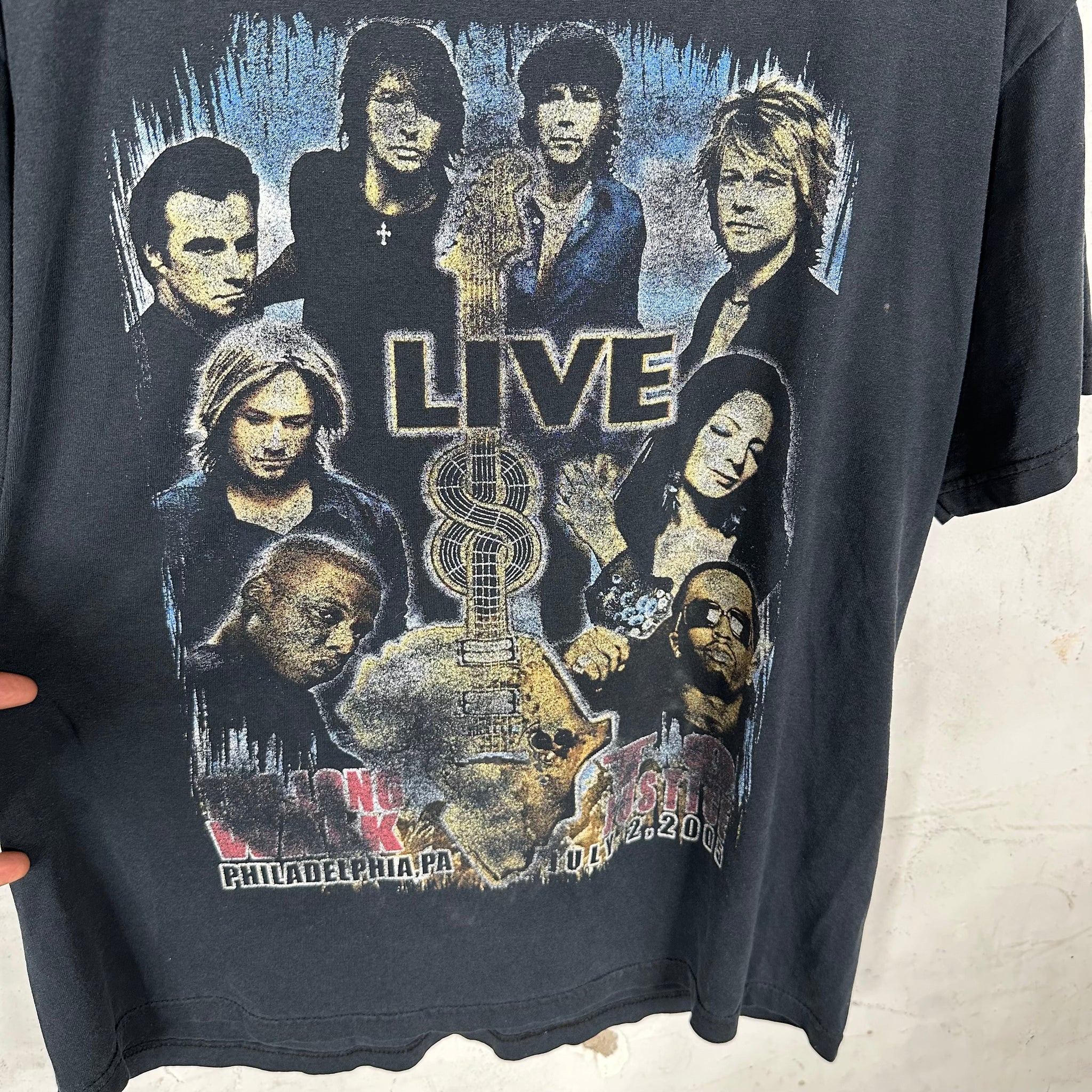 Vintage Global Live Concert T-shirt