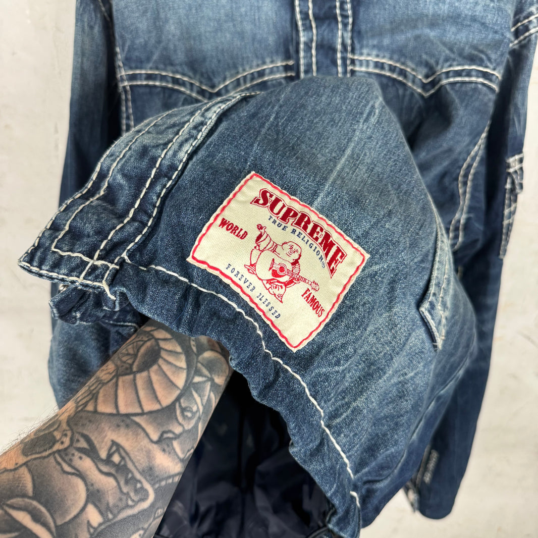 Supreme x True Religion Gore-Tex Denim Parka