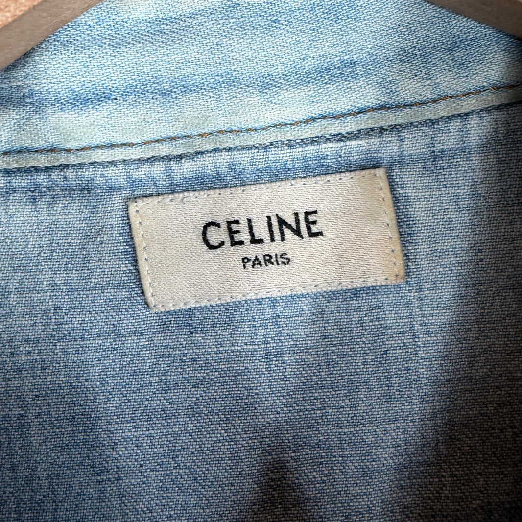 Celine Denim Western Shirt