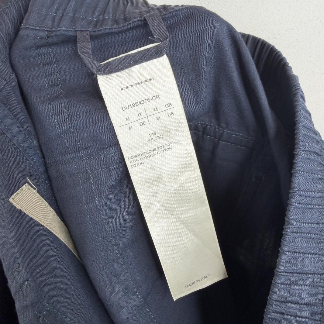 DRKSHDW Navy Ripstop Creatch Cargo Pants